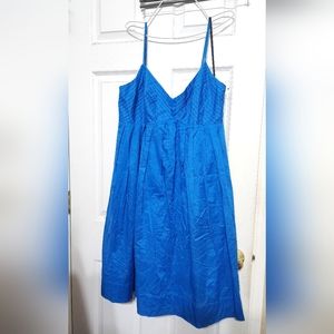 Blue dress
